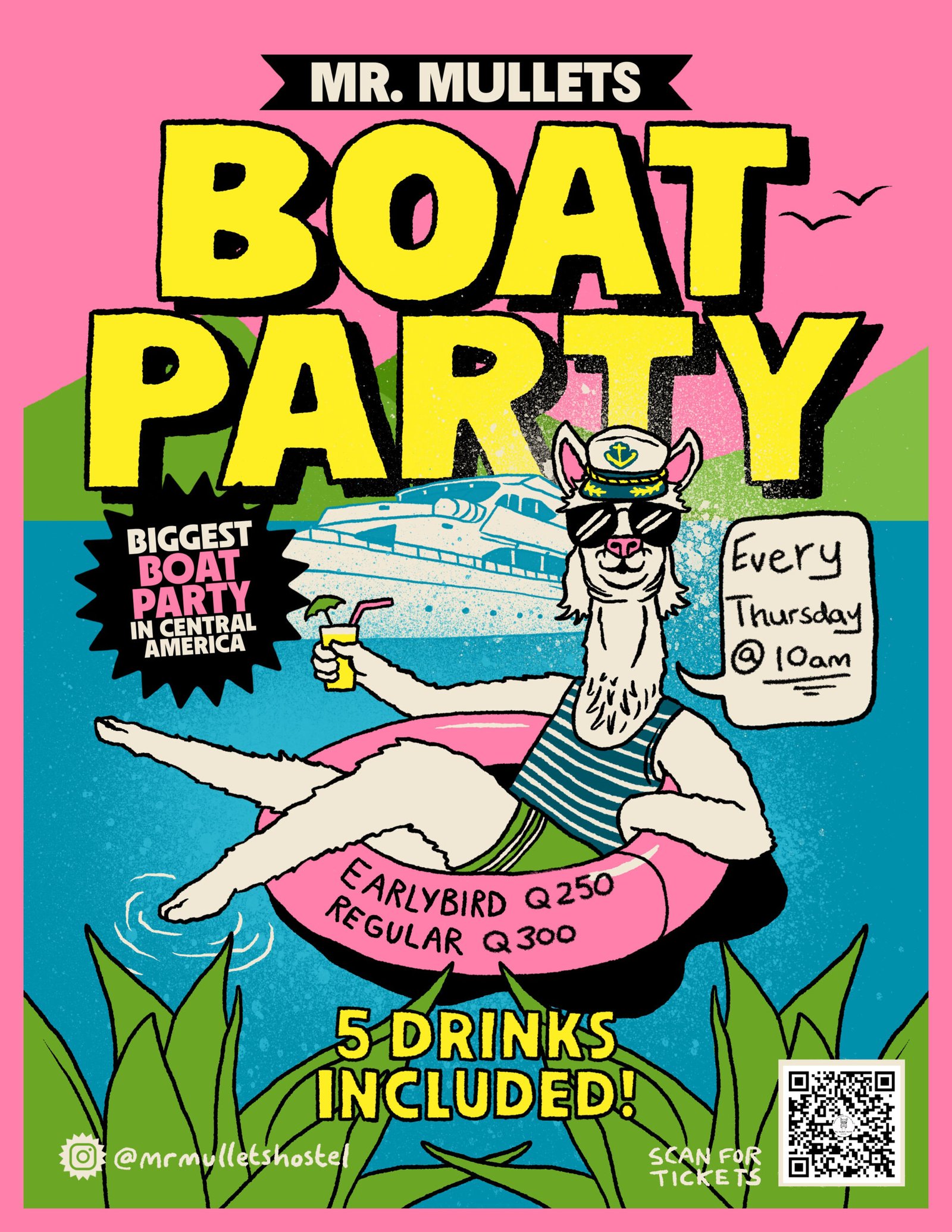 Boat Party Lake Atitlan
